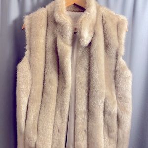 FabulousFurs faux mink vest